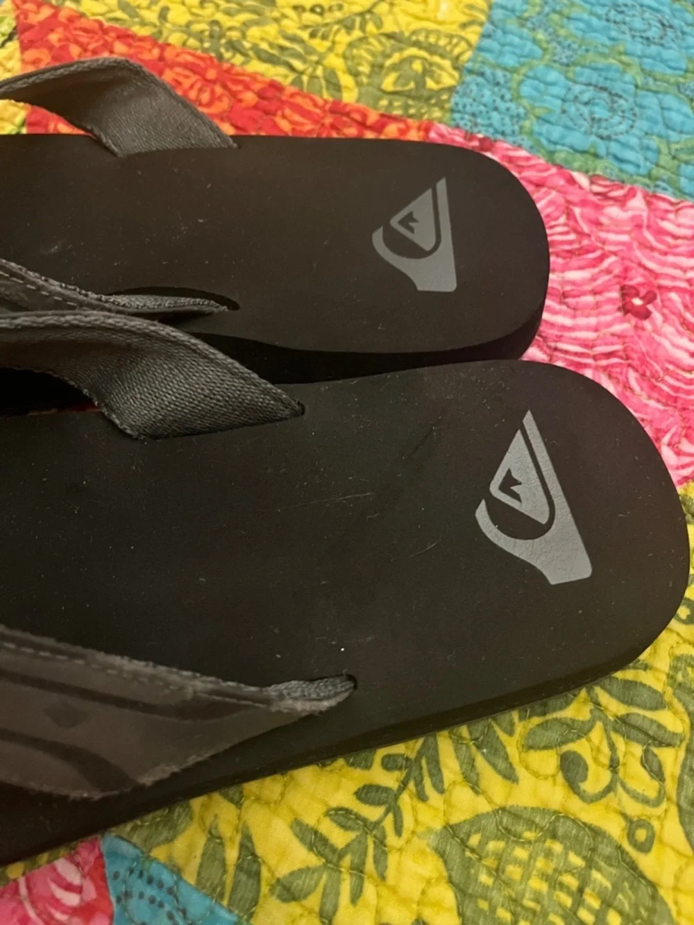 Quiksilver Black Men's Thong Sandals